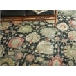 Oxford Hand-Knotted Ghazni Wool Black 9'x12' Area Rug