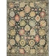 Oxford Hand-Knotted Ghazni Wool Black 9'x12' Area Rug