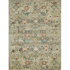 Oxford Hand-Knotted Ghazni Wool Gray 12'x15' Area Rug