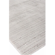 Palazzo Handloomed Wool/Bamboo Silk Silver 2'x3' Area Rug