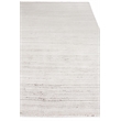 Palazzo Handloomed Wool/Bamboo Silk Silver 2'x3' Area Rug