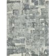 Papyrus Handloomed Wool/Bamboo Silk Gray 4'x6' Area Rug