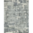 Papyrus Handloomed Wool/Bamboo Silk Gray 6'x9' Area Rug