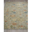 Oxford Hand-Knotted Ghazni Wool Light Blue 6'x9' Area Rug