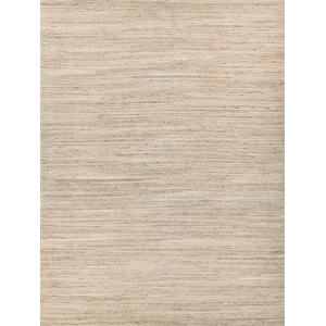 Palazzo Handloomed Wool/Bamboo Silk Light Gray/Beige 9'x12' Area Rug