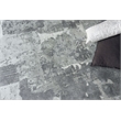 Papyrus Handloomed Wool/Bamboo Silk Gray 6'x9' Area Rug
