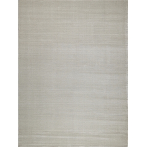 Pavia Modern Handloomed Silky Nylon Light Silver 15'x20' Area Rug