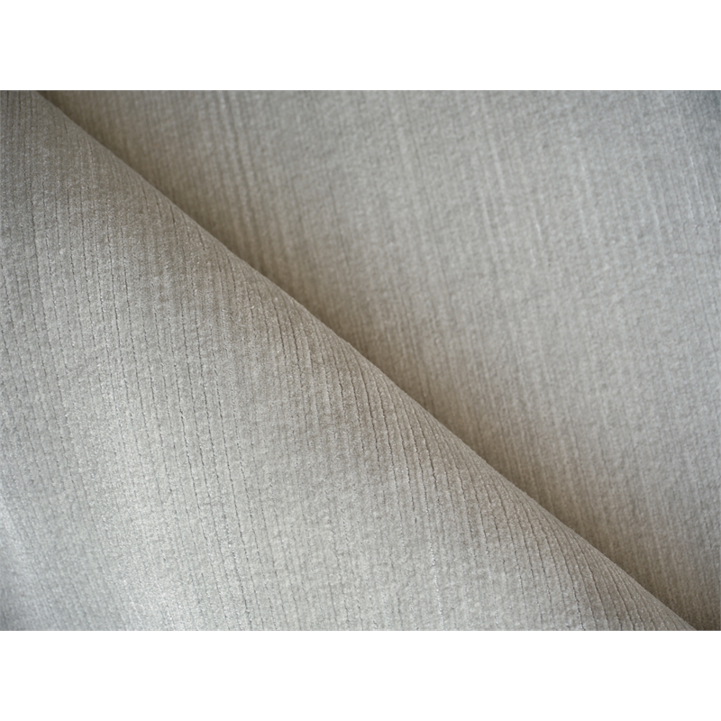 Pavia Modern Handloomed Silky Nylon Light Silver 4'x6' Area Rug