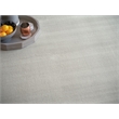 Pavia Modern Handloomed Silky Nylon Light Silver 4'x6' Area Rug