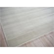 Pavia Modern Handloomed Silky Nylon Light Silver 8'x10' Area Rug