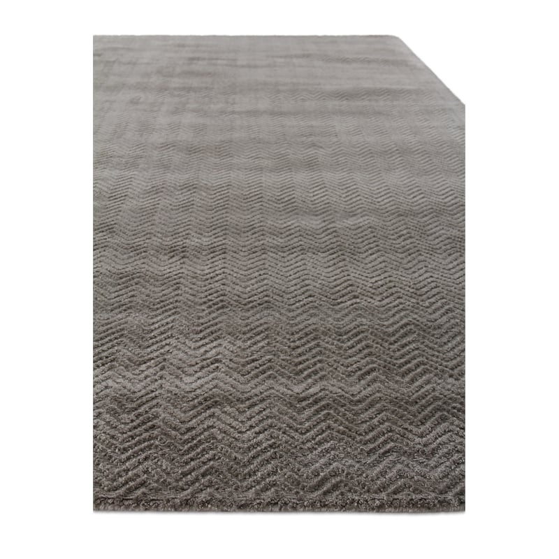 Pavo Handloomed Tencel Silver 10'x14' Area Rug