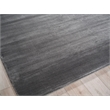 Pavia Modern Handloomed Silky Nylon Gray 12'x18' Area Rug