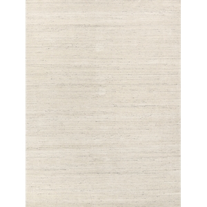 Palazzo Handloomed Wool/Bamboo Silk Light Gray/Gray 2'x3' Area Rug