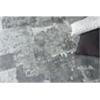 Papyrus Handloomed Wool/Bamboo Silk Gray 9'x12' Area Rug