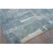 Papyrus Handloomed Wool/Bamboo Silk Blue 6'x9' Area Rug