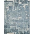 Papyrus Handloomed Wool/Bamboo Silk Blue 6'x9' Area Rug