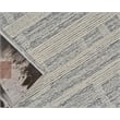 Park City Hand-Tufted New Zealand Wool Gray/Ivory 6'x9' Area Rug