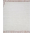 Pavia Modern Handloomed Silky Nylon White 4'x6' Area Rug