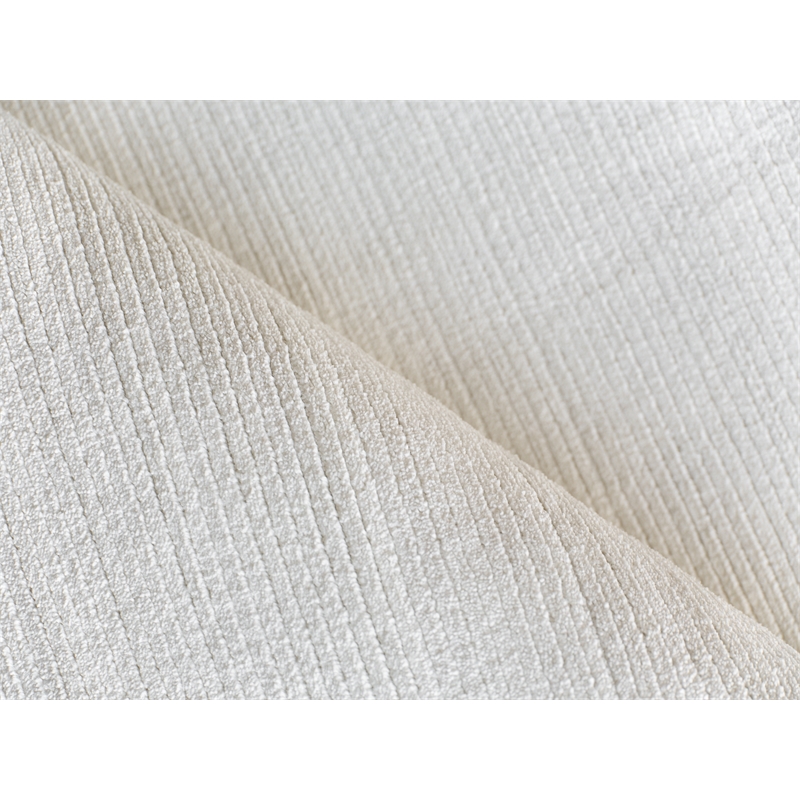Pavia Modern Handloomed Silky Nylon White 4'x6' Area Rug