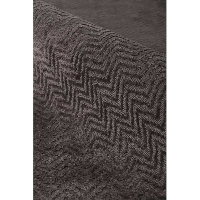 Pavo Handloomed Tencel Dark Gray 12'x15' Area Rug