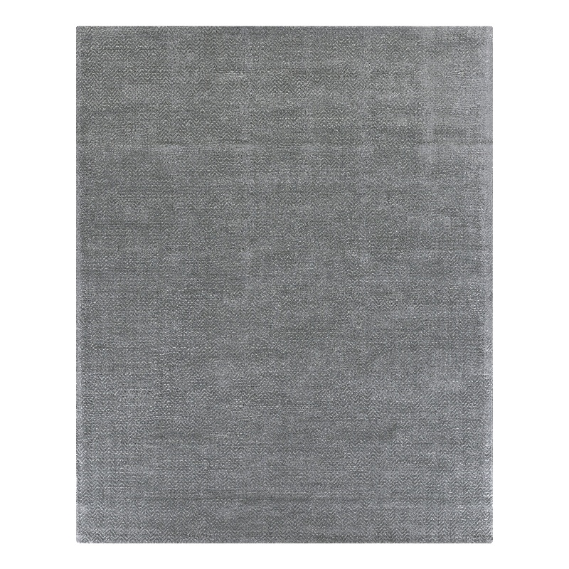Pavo Handloomed Tencel Light Blue 10'x14' Area Rug
