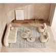 Park City Hand-Tufted New Zealand Wool Beige/Ivory 5'x8' Area Rug