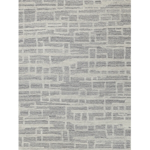 Park City Hand-Tufted New Zealand Wool Gray/Ivory 13'6&quotx17'6&quot Area Rug