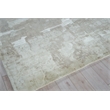 Papyrus Handloomed Wool/Bamboo Silk Beige 4'x6' Area Rug