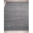 Pavia Modern Handloomed Silky Nylon Gray 6'x9' Area Rug