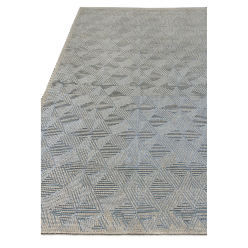 Pavilion Flatweave Wool/Polyester Ivory/Gray 10'x14' Area Rug