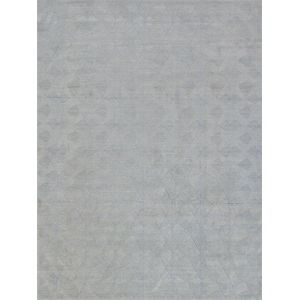 Pavilion Flatweave Wool/Polyester Ivory/Gray 12'x15' Area Rug