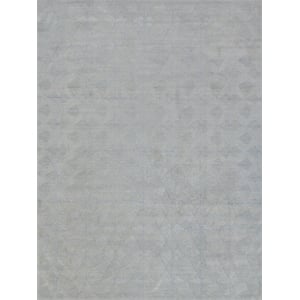 Pavilion Flatweave Wool/Polyester Ivory/Gray 5'x8' Area Rug