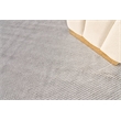Pearl Handloomed Bamboo Silk Silver 10'x14' Area Rug