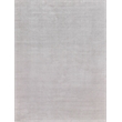 Pearl Handloomed Bamboo Silk Silver 2'x3' Area Rug