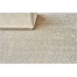 Pearl Handloomed Bamboo Silk Beige 2'x3' Area Rug