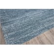 Plush Hand-Knotted Bamboo Silk/Mohair Gray 8'x10' Area Rug