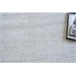 Plush Hand-Knotted Bamboo Silk/Mohair Chrome 10'x14' Area Rug