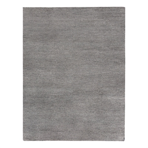 Perry Handloomed Bamboo Silk Gray 14'x18' Area Rug