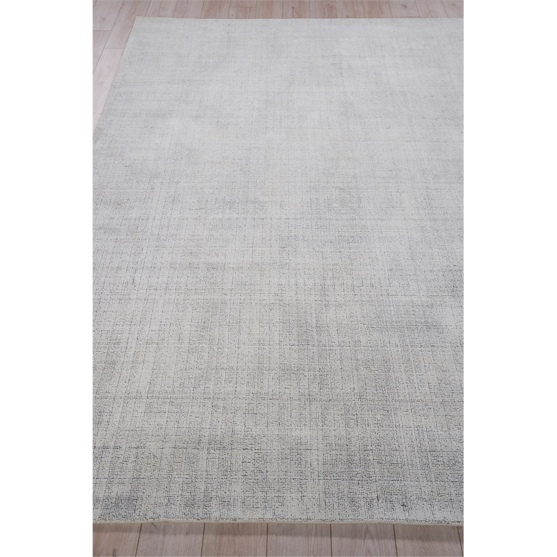 Poliforma Handloomed Polyester Charcoal 10'x14' Area Rug