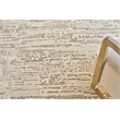 Platinum Hand-Knotted Wool/Nettle Beige 12'x15' Area Rug