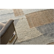 Pompano Flatweave Wool/Jute Ivory/Gray/Beige 10'x14' Area Rug