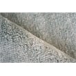 Plush Hand-Knotted Bamboo Silk/Mohair Gray 10'x14' Area Rug