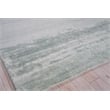 Plush Hand-Knotted Bamboo Silk/Mohair Gray 12'x15' Area Rug