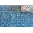 Plush Hand-Knotted Bamboo Silk/Wool Light Blue 10'x14' Area Rug