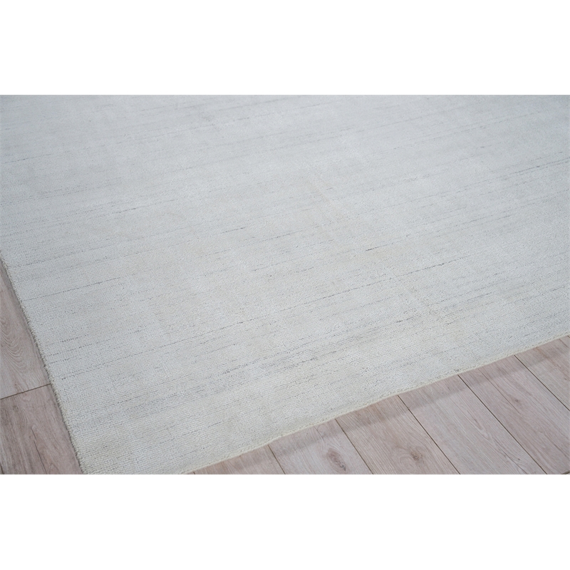 Poliforma Handloomed Polyester Ivory 14'x18' Area Rug
