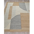 Pompano Flatweave Wool/Jute Ivory/Gray/Beige 9'x12' Area Rug