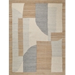 Pompano Flatweave Wool/Jute Ivory/Gray/Beige 9'x12' Area Rug