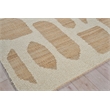 Pompano Flatweave Wool/Jute Ivory/Beige 8'x10' Area Rug