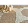 Pompano Flatweave Wool/Jute Ivory/Beige 10'x14' Area Rug
