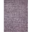 Plush Hand-Knotted Bamboo Silk/Mohair Deep Mauve 8'x10' Area Rug